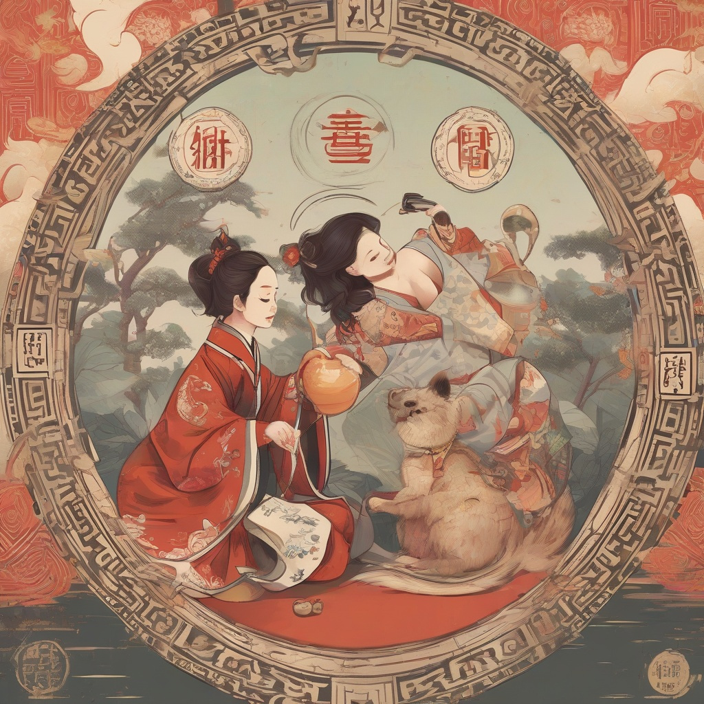 生肖配对：解码十二生肖的婚恋密码与命理玄机