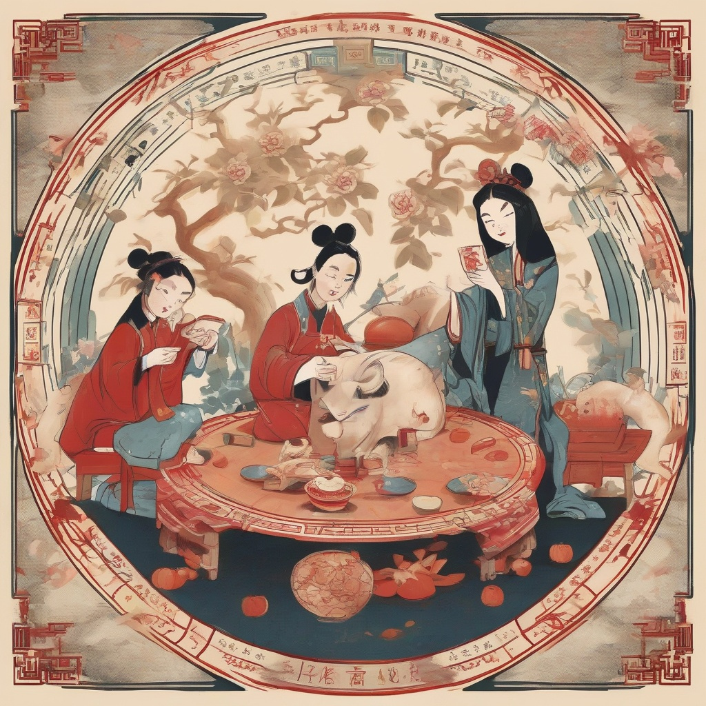 生肖配对：解码十二生肖的婚恋密码与命理玄机