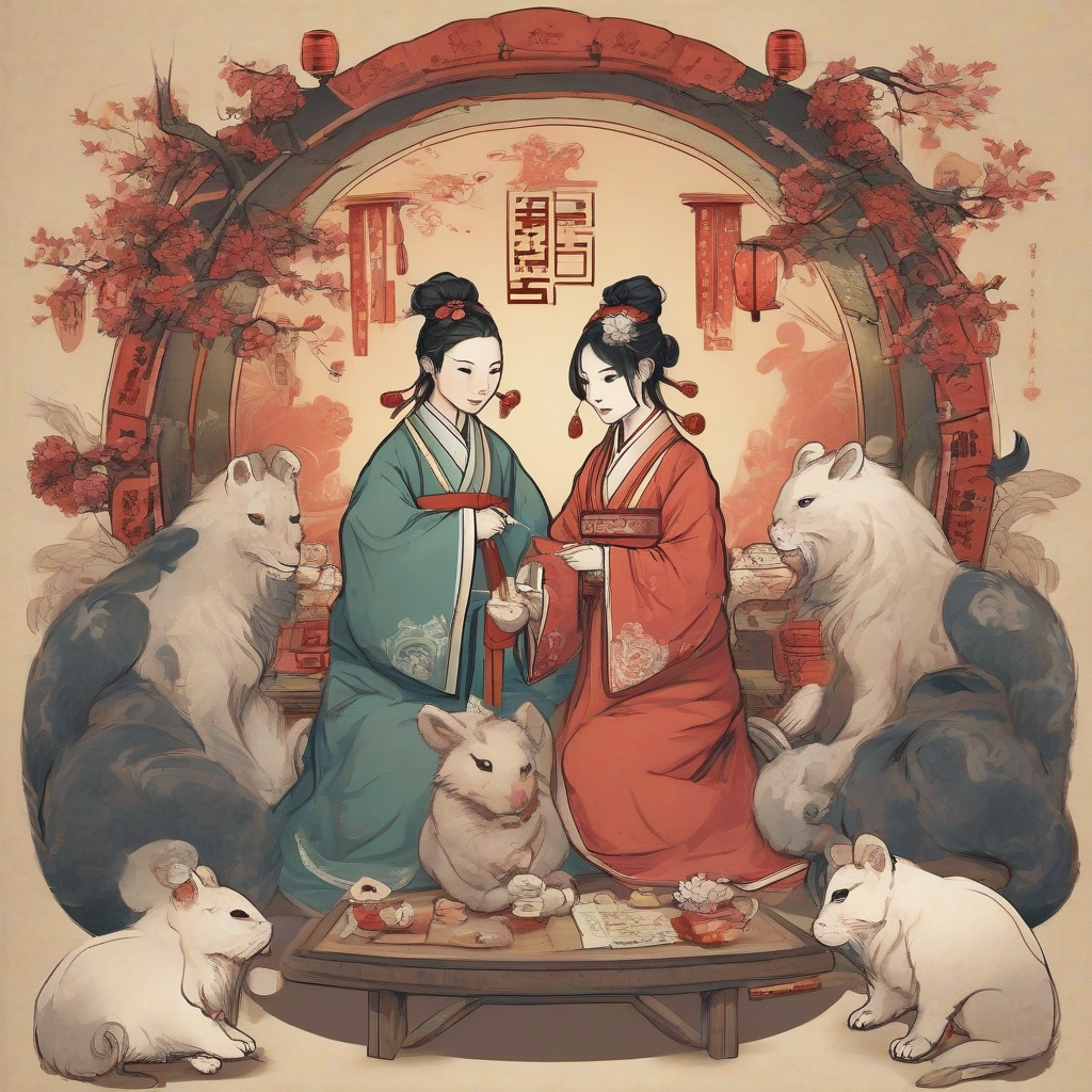 生肖配对玄机：解码十二生肖的婚恋密码