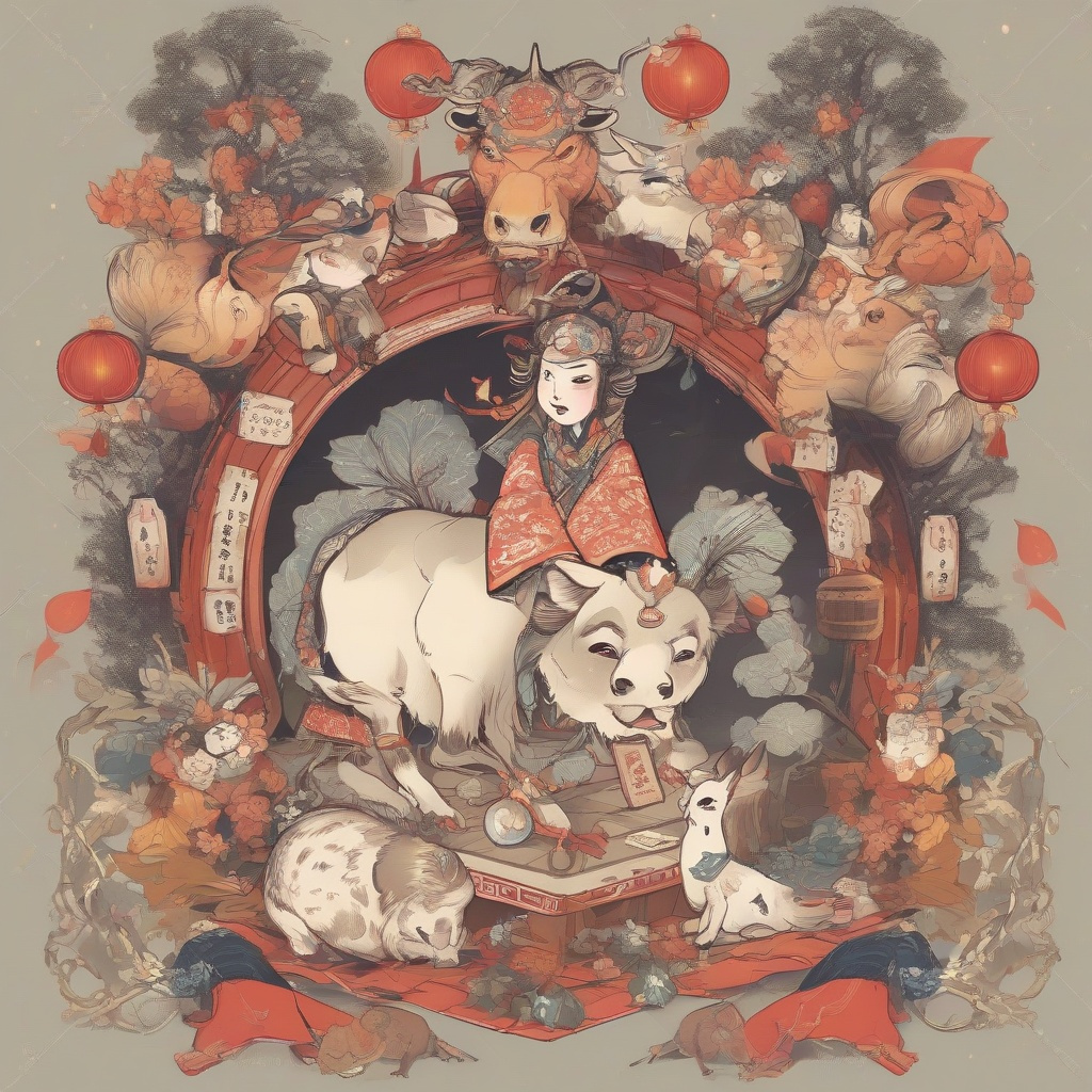 生肖配对：解码十二生肖的婚恋密码与命理玄机