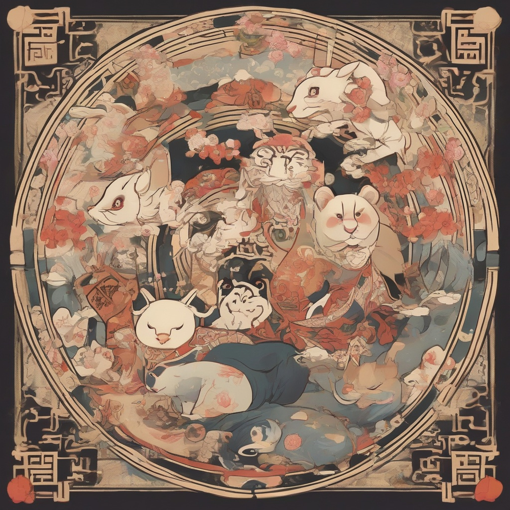 生肖配对：解码十二生肖的婚恋密码与命理玄机