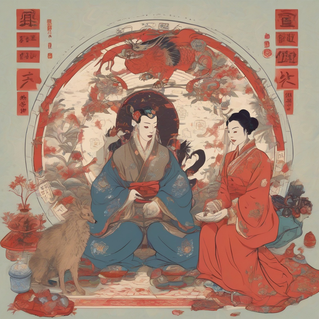 生肖配对：解码十二生肖的婚恋密码与命理玄机